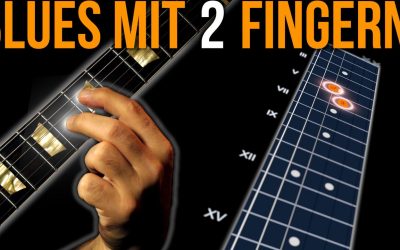 Blues spielen wie Larry Carlton mit nur zwei Tönen!