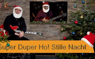 Super Duper Ho! Stille Nacht Electric Guitar Cover